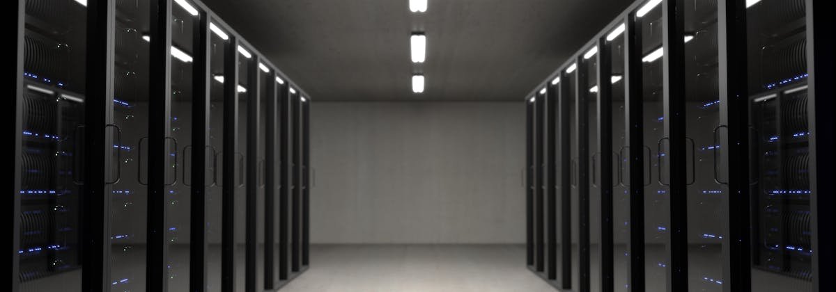 Cat6 ethernet cables terminated and organized at a commercial patch panel in Las Vegas